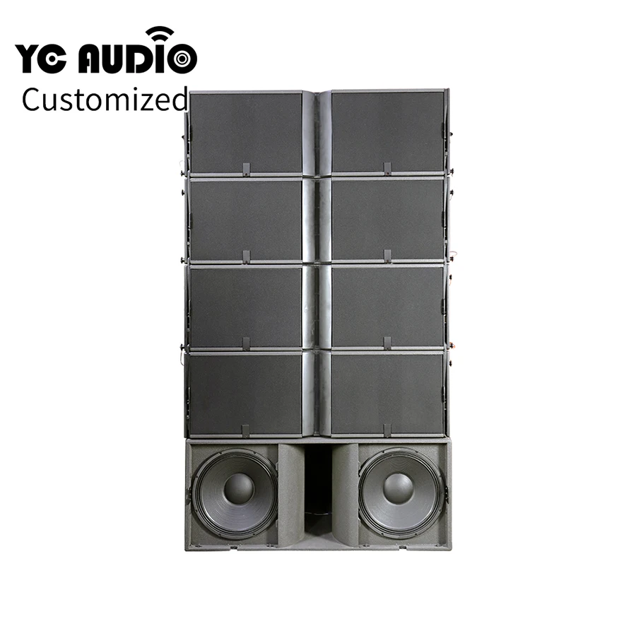 Профессиональное звуковое оборудование для улицы Linearray Dual 15 динамик