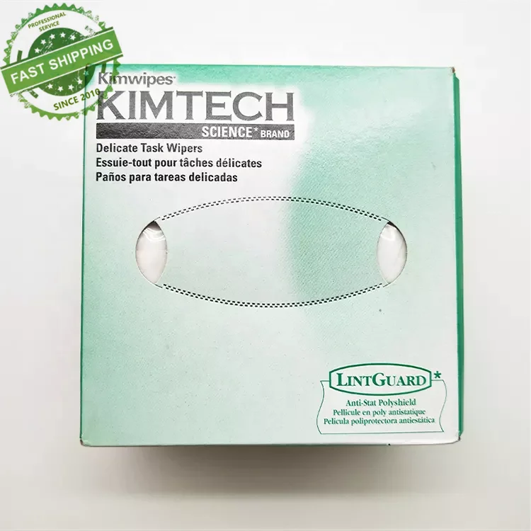 HGMed fast shipping KIMTECH Kimwipes Fiber cleaning paper pack kimperly wipes Optical fiber wiping paper