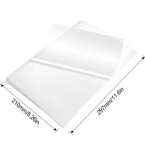 Inkjet White Water Transfer Paper Transparent White Waterslide Decal Paper For Nail Waterslide Decal Paper For Crystal DIY Craft