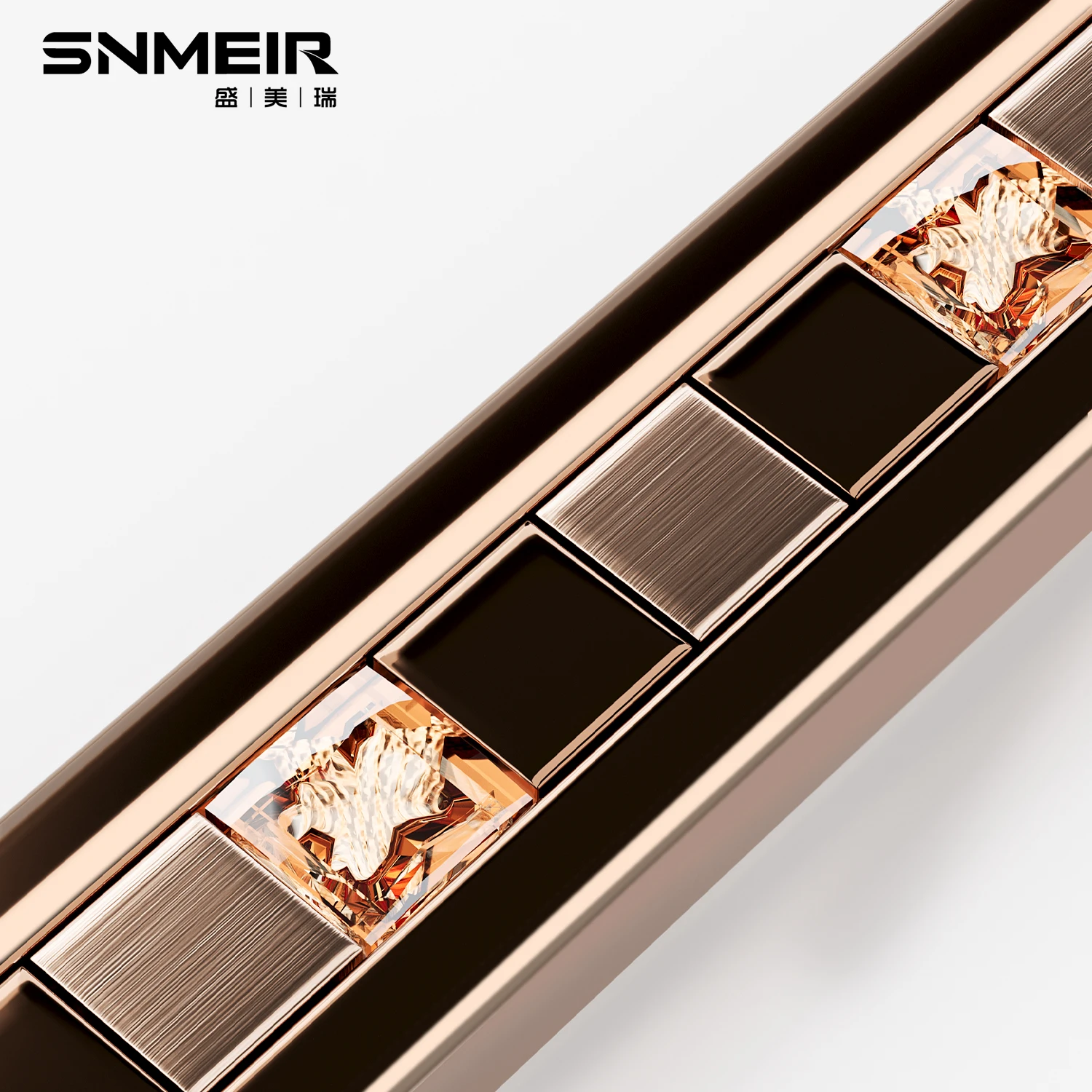 Senmry Factory Mirror Finish Coil Flat Corner Rose Gold Silver Pieces Metal Stainless Steel Floor Tile Trim Strip