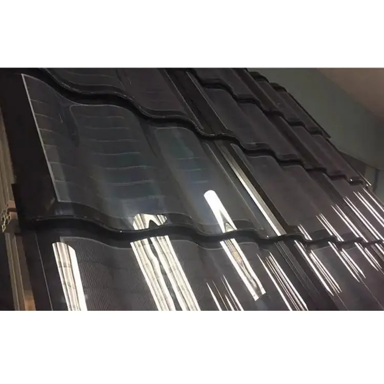 Solar tile photovoltaic tile Made in China Multiple aspects of residence CIGS roof curve tile