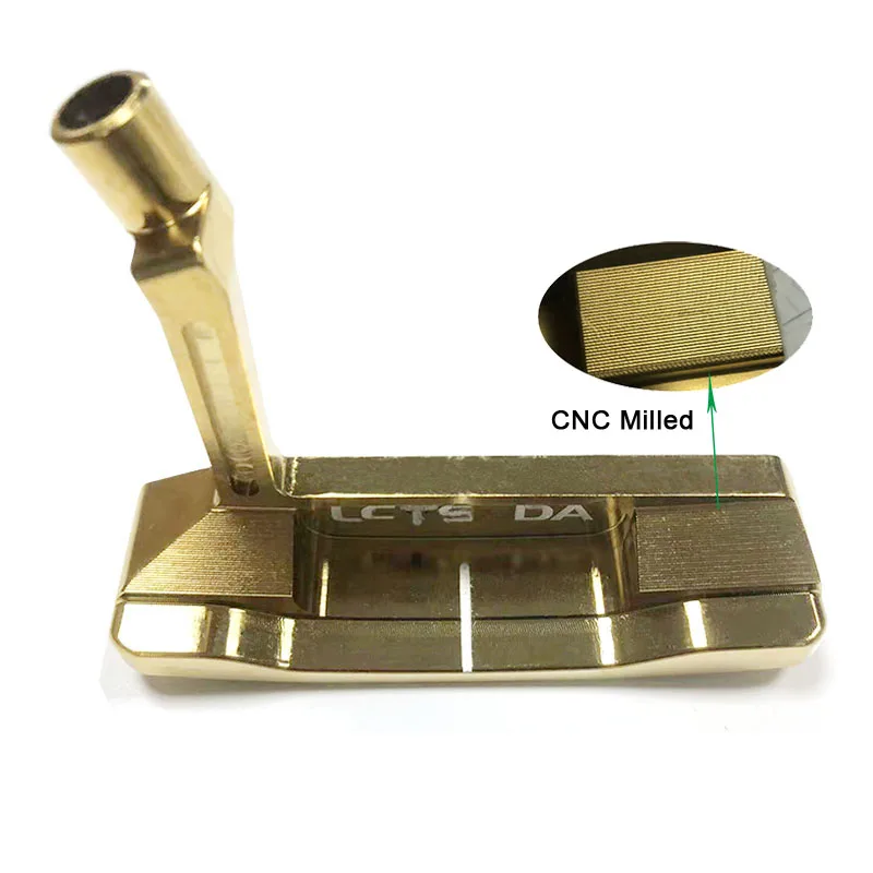 Высококачественное Золотое Фрезерованное лезвие CNC клюшка для