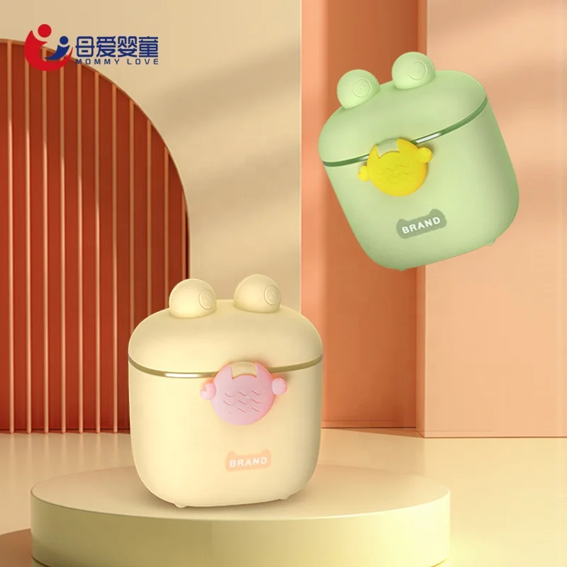 New cute design Baby Milk Powder Container 500ML  portable Milk Powder Formula Dispenser food grade material