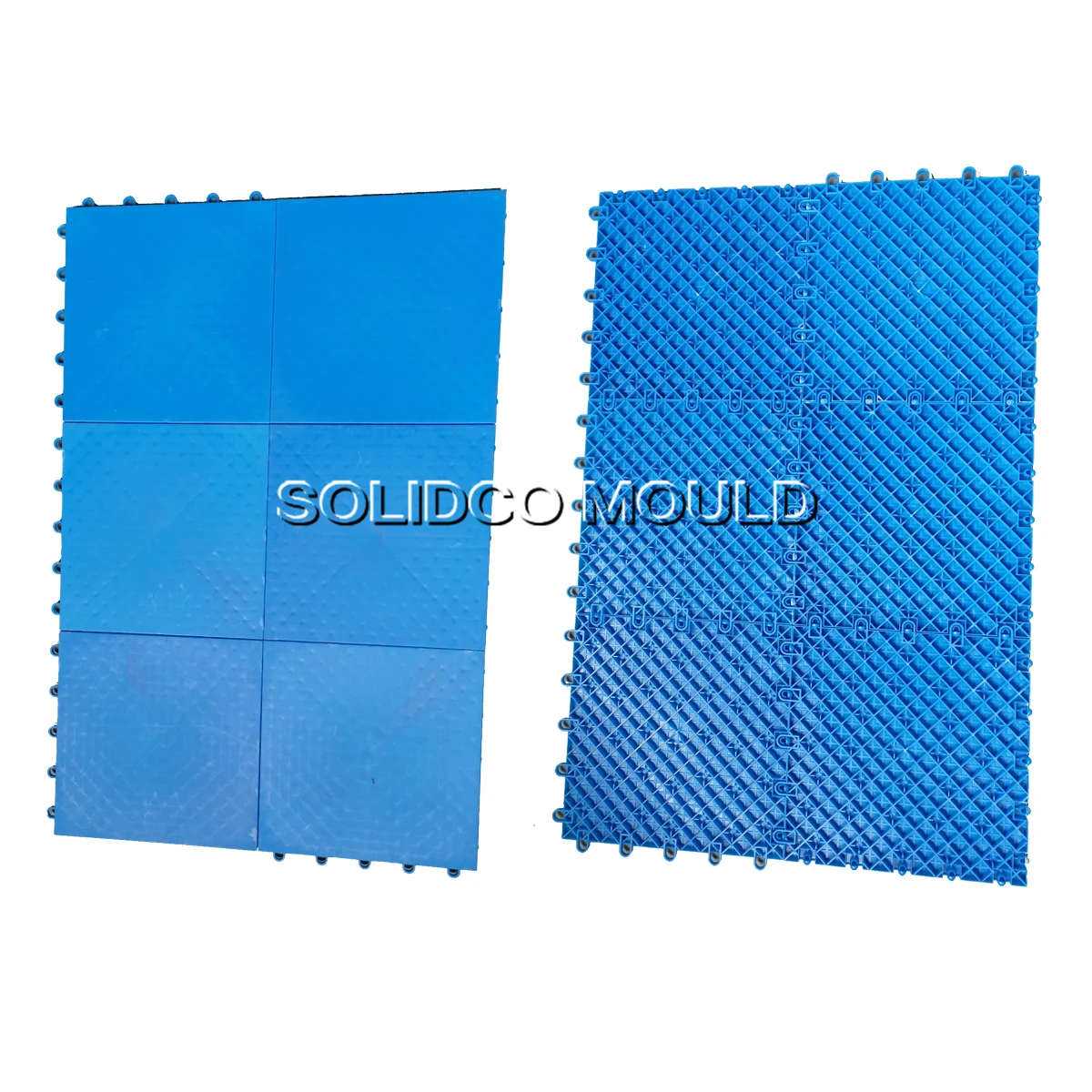 Plastic Pvc Interlock Floor Mat Mould, Tile Mold