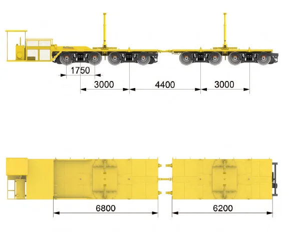 
Concrete Beam Carriage Vehicle 