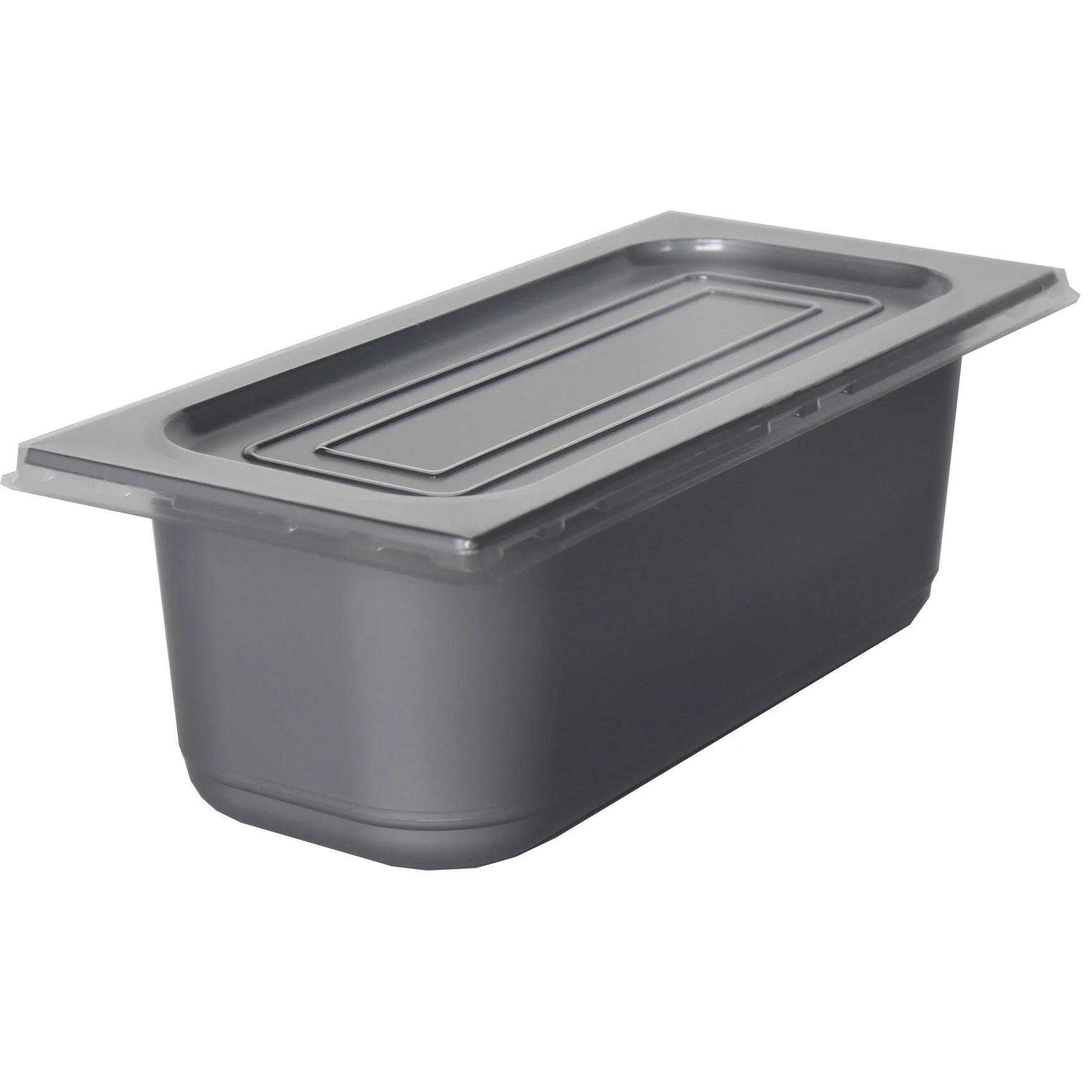 KS Custom ALL SIZE Gelato Ice Cream PP pan plastic containers Tub