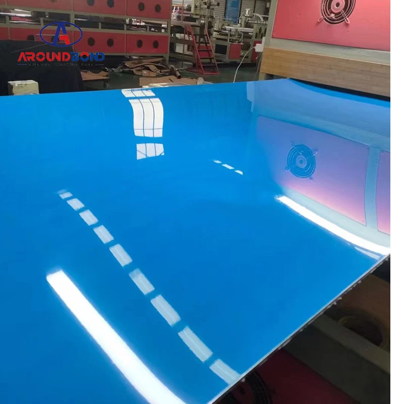 professional high glossy acp wall cladding aluminum composite panel ACM sheet exterior and interior