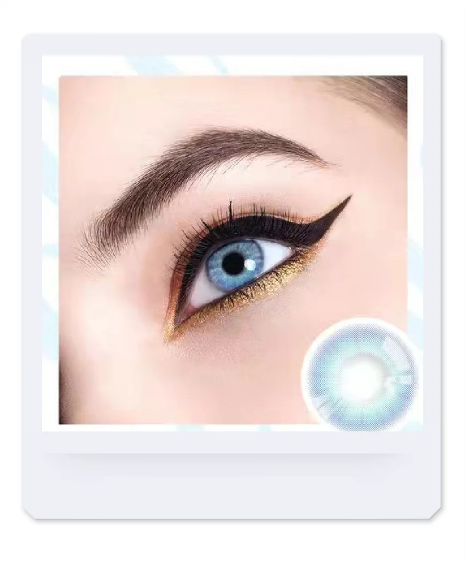Wholesale Pure Nature Color Contact Lenses Soft clear contact lens yearly lentilles de contact de couleur