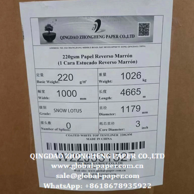 Kraft Test Liner with top quality