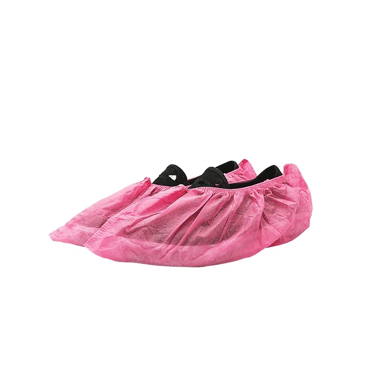 Factory Direct Disposable Thicken New Material Non Woven Shoe Covers Non-slip Shoe Covers For Personal Protection
