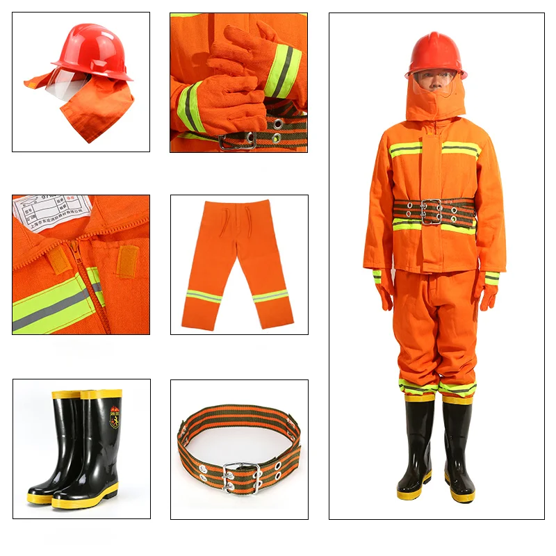 Пожарный костюм, костюм для экстренной спасательной пожарной службы, пожарный костюм из пяти предметов