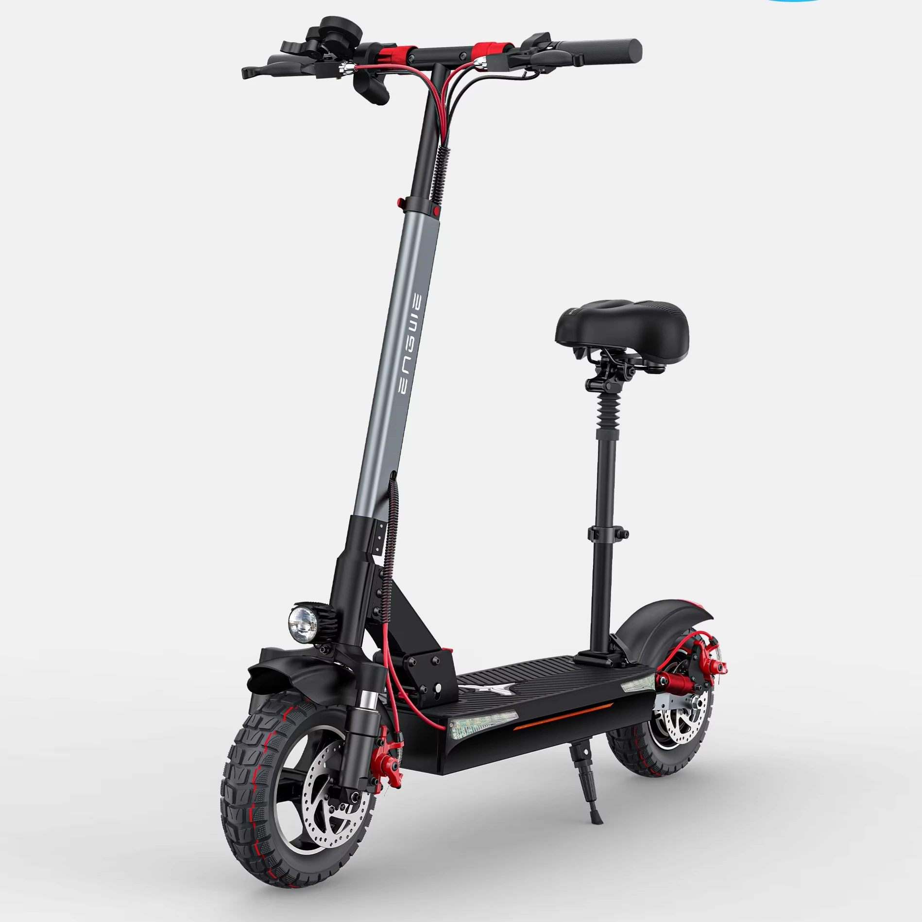 EU/US stock Engwe y600 48v 18.2ah New Adult Electric Scooters 600W 10Inch 50-70km Endurance Fold Waterproof Fat Tyre e scooters