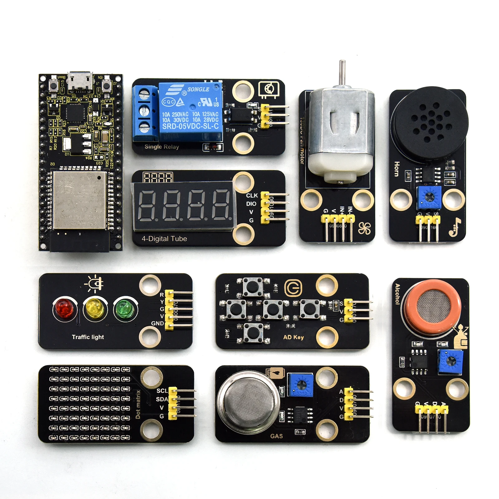 Keyestudio Diy Electronic 42 in 1 ESP32 Sensor Kit For Arduino Starter Kit