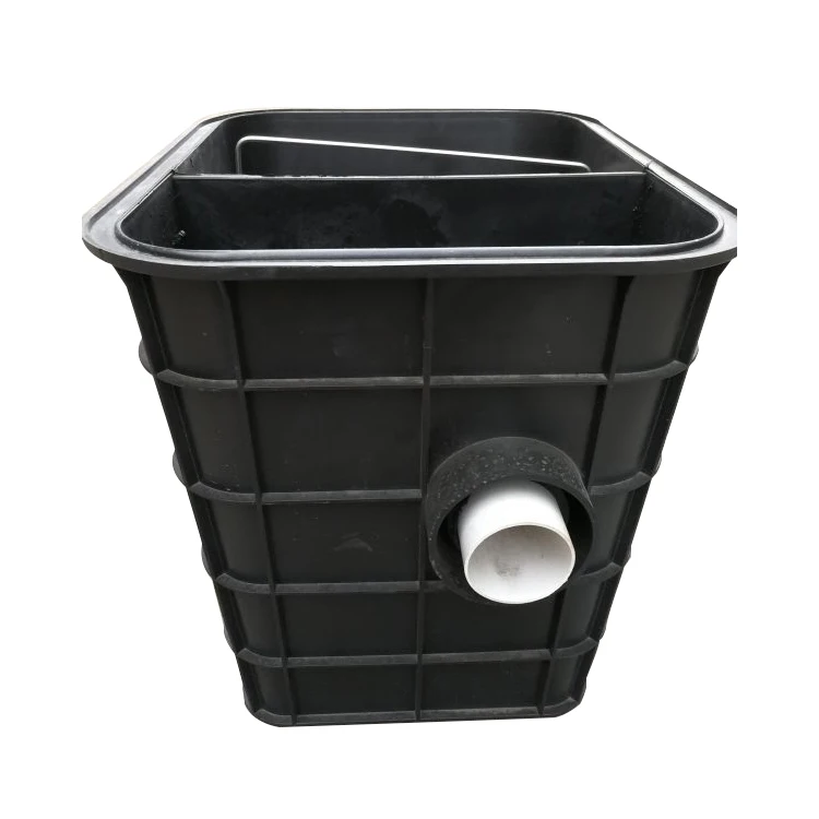 Factory Wholesale Plastic Equipment Oil Water Separator Grease Trap For Restaurant