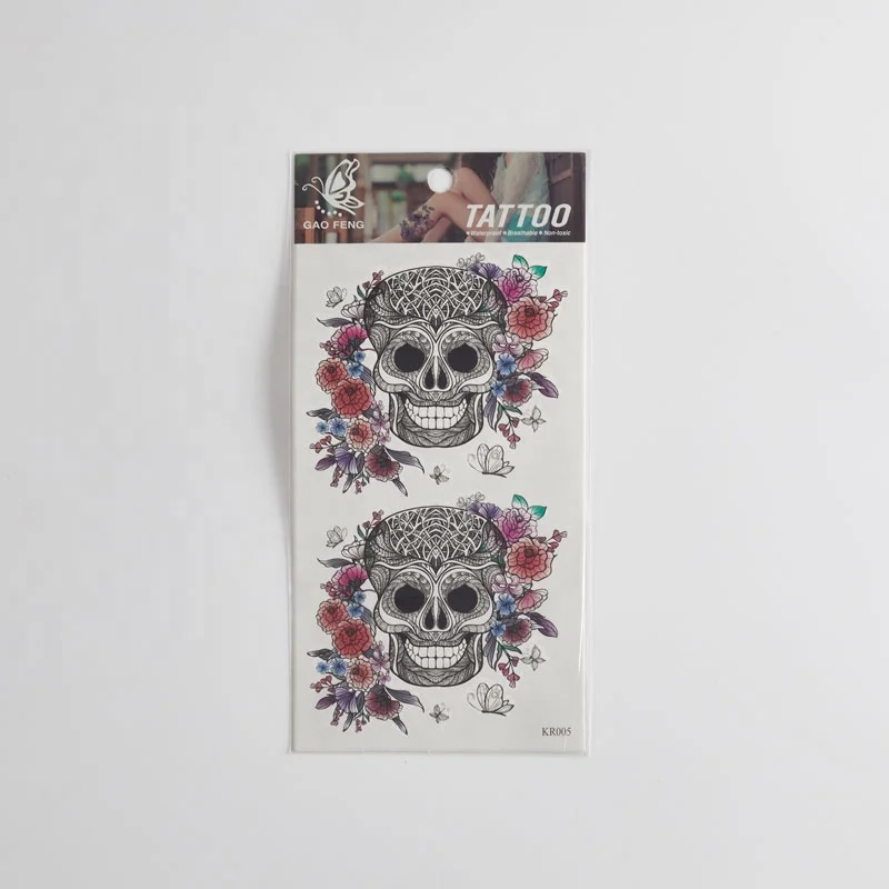 Custom Personalized Temporary Tattoo Black Temporary Water Transfer Tattoos