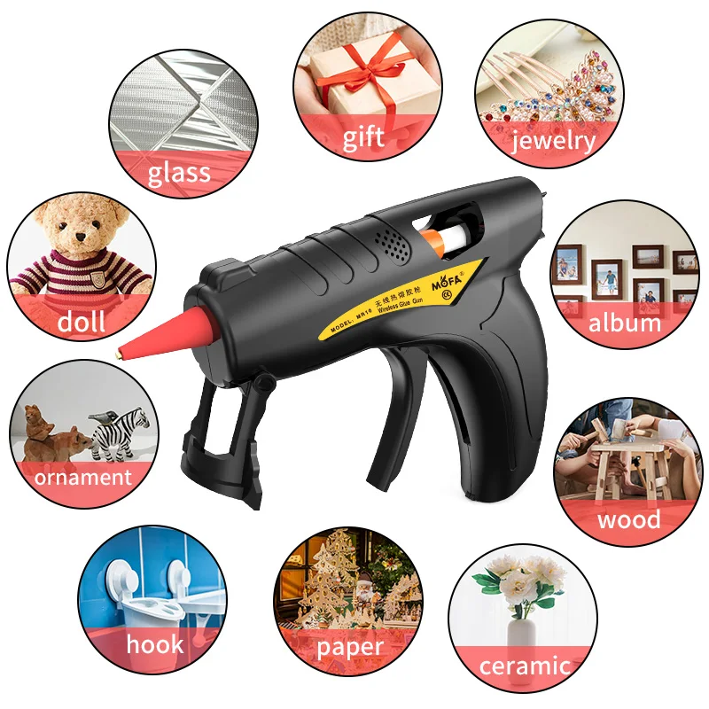 New arrival hot sale factory sale DIY use anti dripping 25W hot melt glue gun