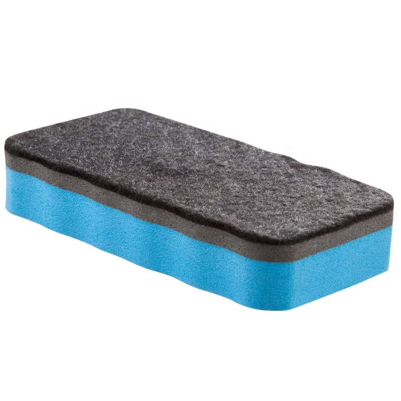 Innovative customized dry erase white board eraser removable magnetic blackboard eraser for office