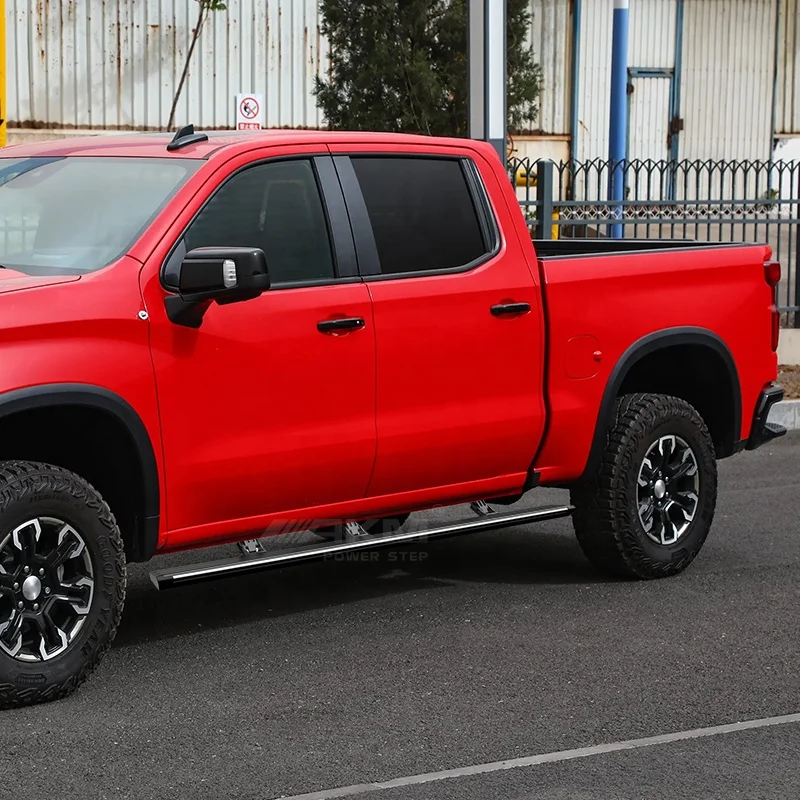 Новый стиль пикап 4x4 алюминиевые ступени с шестью кронштейном для 2500 Chevrolet SILVERADO боковые ступеньки автозапчасти 2019 - 2023