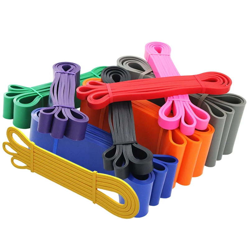 Custom Printed Resistance Bands Pull Up Gym Elastic Latex Bands Loops Home Exercise Fitness Power Bands