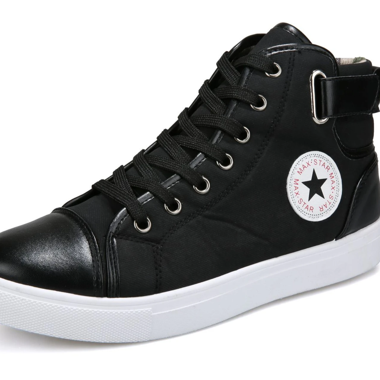 Fashion Canvas Sneakers For Men Classic Lace-up High Style Spring Autumn Vulcanized Flat With Casual Shoes Men