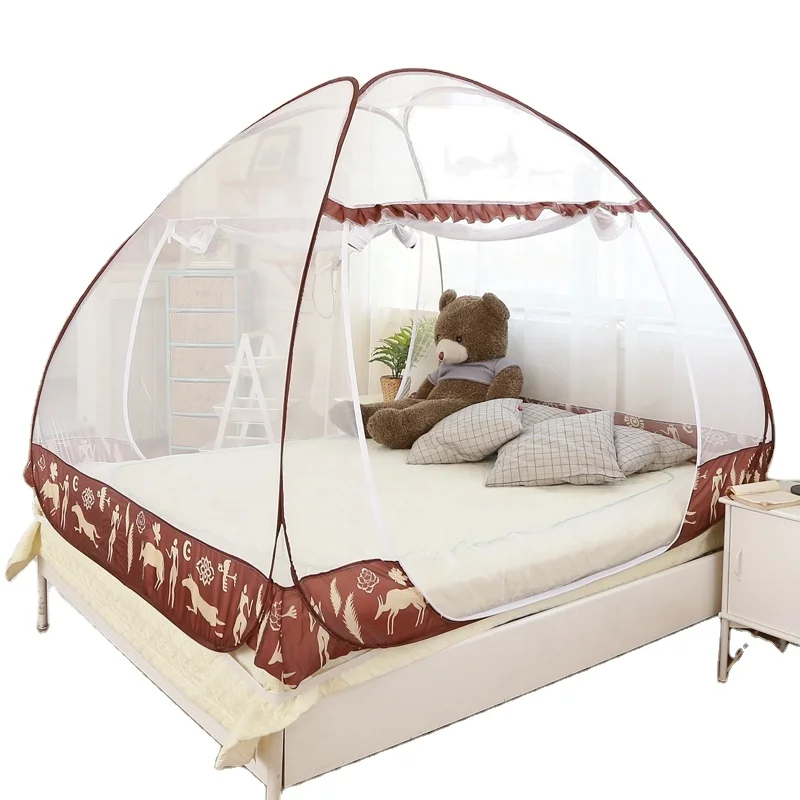 Free-installation Mongolian tent mosquito net