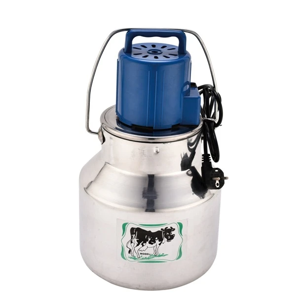 
Electric Aluminum Milk Mixer with Plastic Lid 