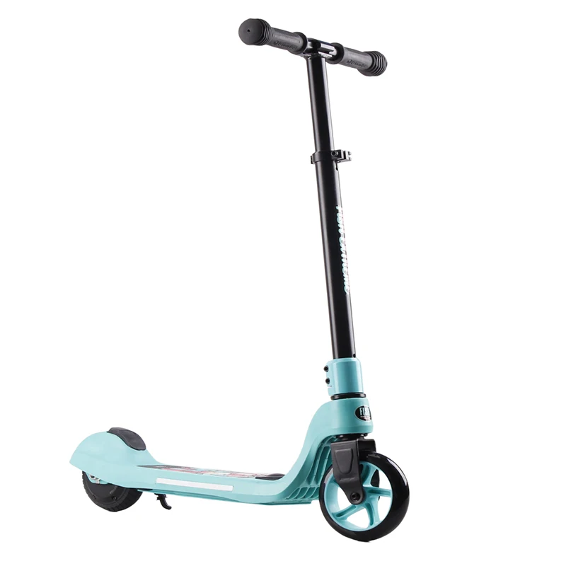 cheap mobility motor 120w electric kids scooter 2 wheels electric kick scooters with led light