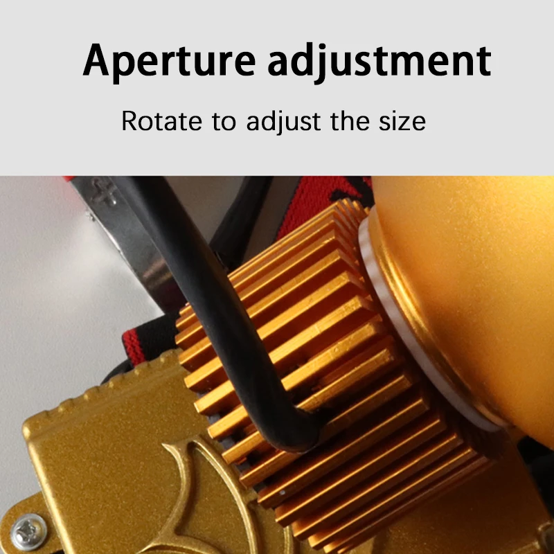 JUJINGYANG Super bright 100W P70 LED aluminum alloy waterproof headlamp