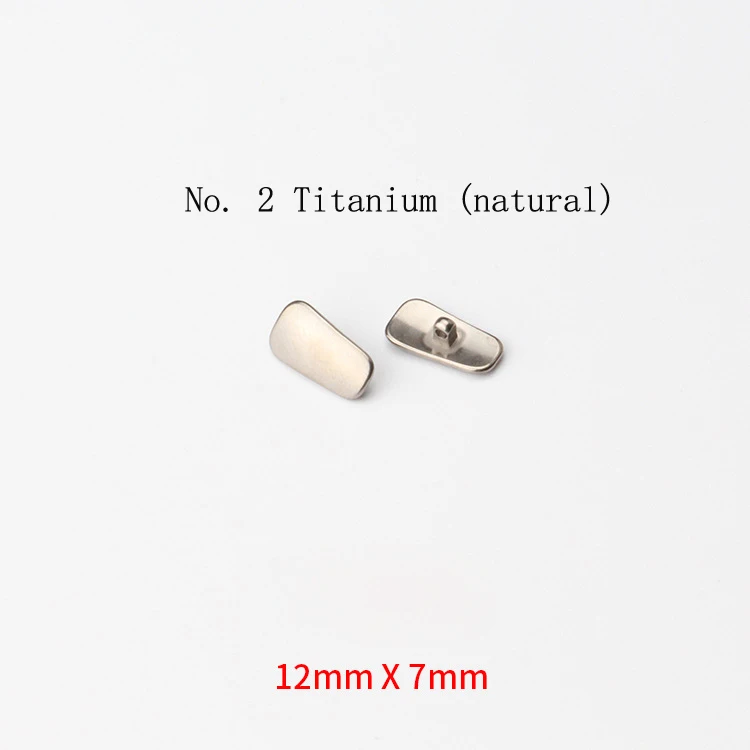 Optical Metal Nose Pad Pure Titanium Nose Pads Titanium Nose Pad Arms Eyeglasses Parts