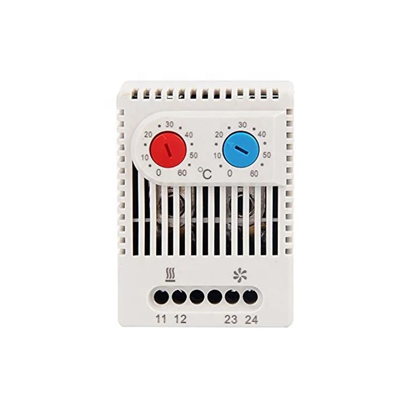 ZR011 Heating Cooling NC/NO Double Adjustable Dual Thermostat Temperature Control Controller Switch