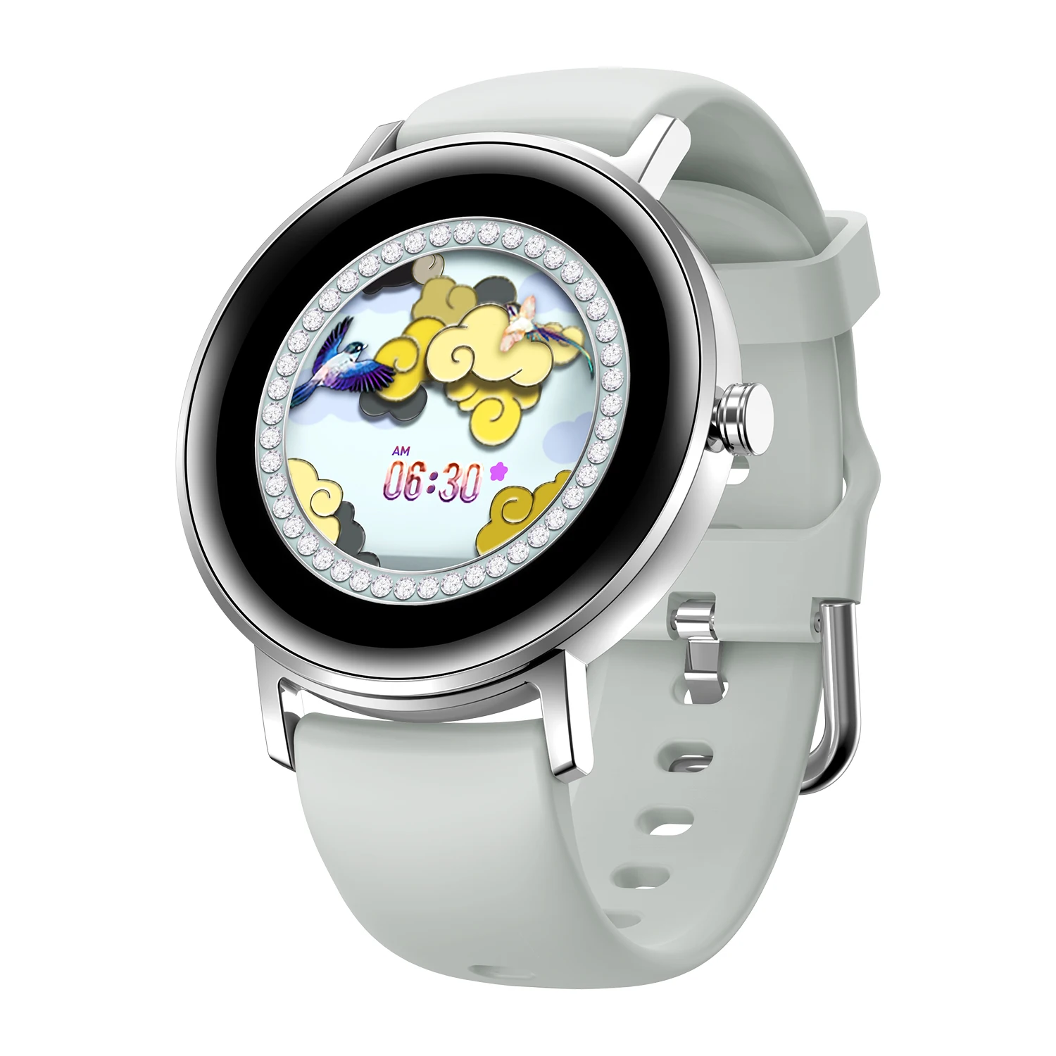 S27 Ladies Smart Watch Waterproof Branded Sleep Monitor Health Partner Smart Fitness Watch Stainless Steel