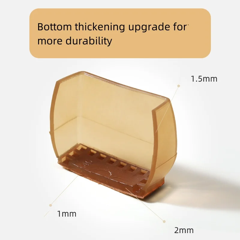 Round / Square/ Conical Tpr Anti Slip Table Chair Leg Socks Floor Protectors Non Slip Pads Furniture Feet Booties Cover Chair