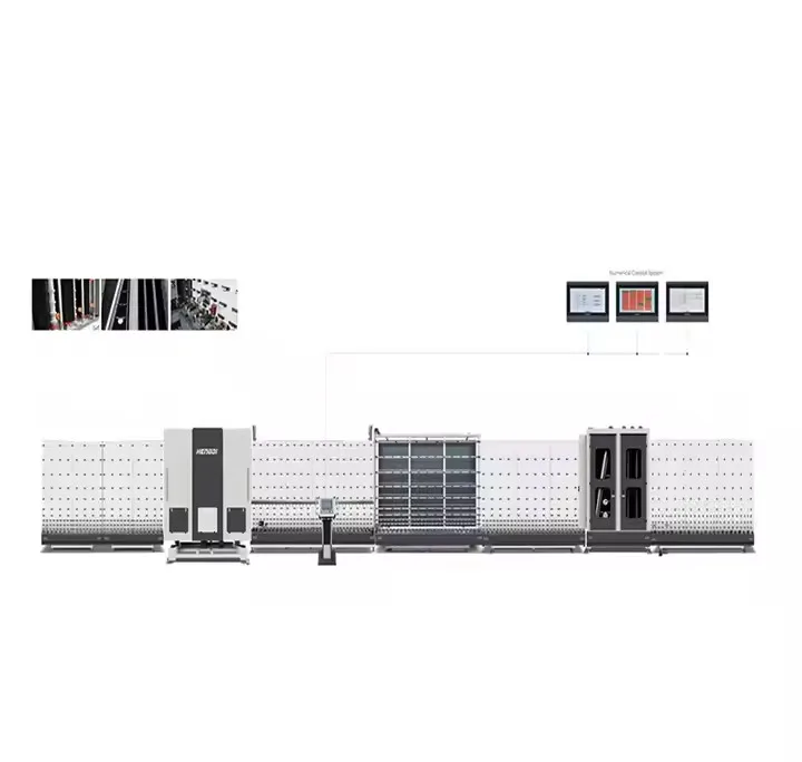 Factory Direct Sales Automatic Inflatable Insulating Glass Production Line