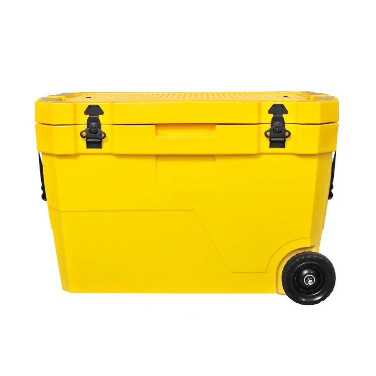 
Customized Color Portable 80L Rotomolded Ice Cooler Box Food Delivery 