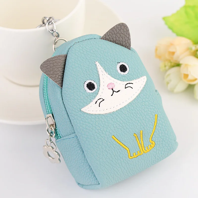 2019 Fashion Summer New Mini Coin Purse Pendant Creative Cute Cat Car Used Bag Hanging Keychain