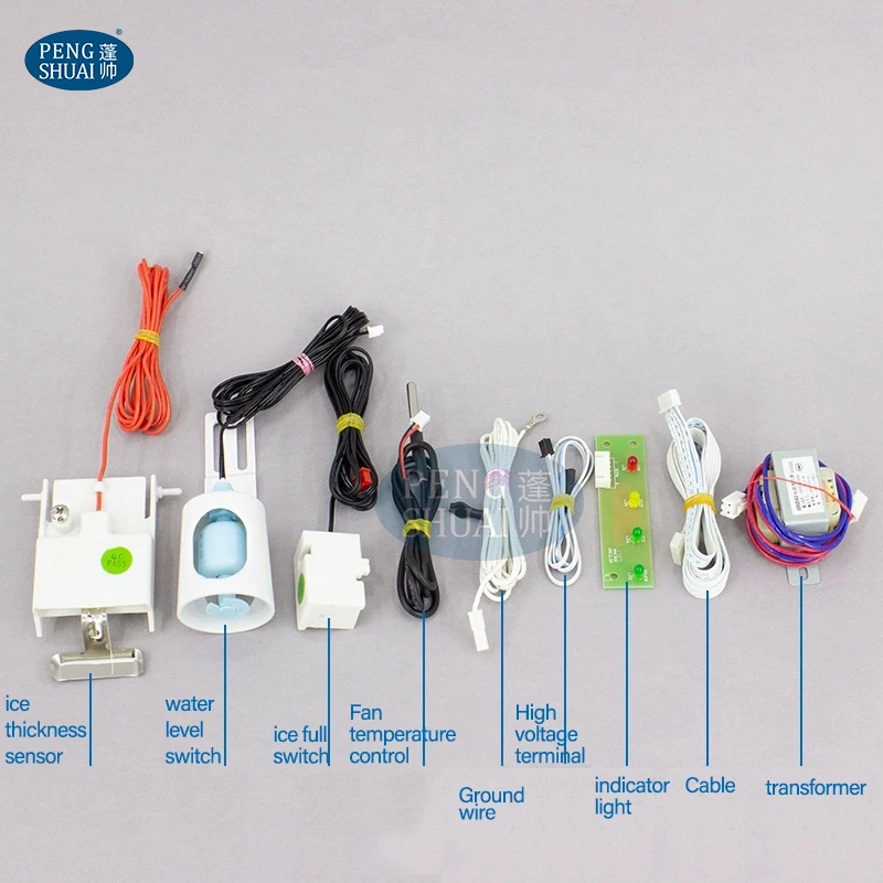 Universal commercial ice machine computer controller computer board