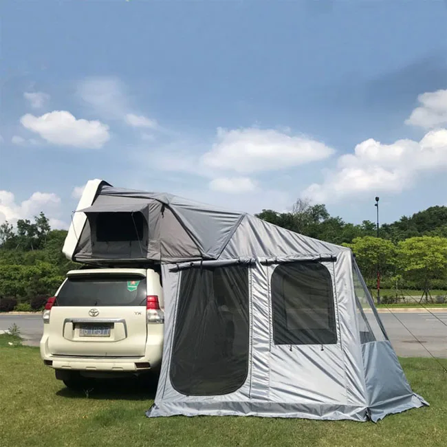 2019 Newest Hard Shell Car Roof Top Tent/Tents for Cars/4x4 Overland Roof Top Tent