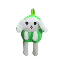 Kawaii Japanese White Rabbit Bunny Backpack School Shoulder Bag Plush Toy Kids Children Girls Girlfriend Student Birthday Gifts