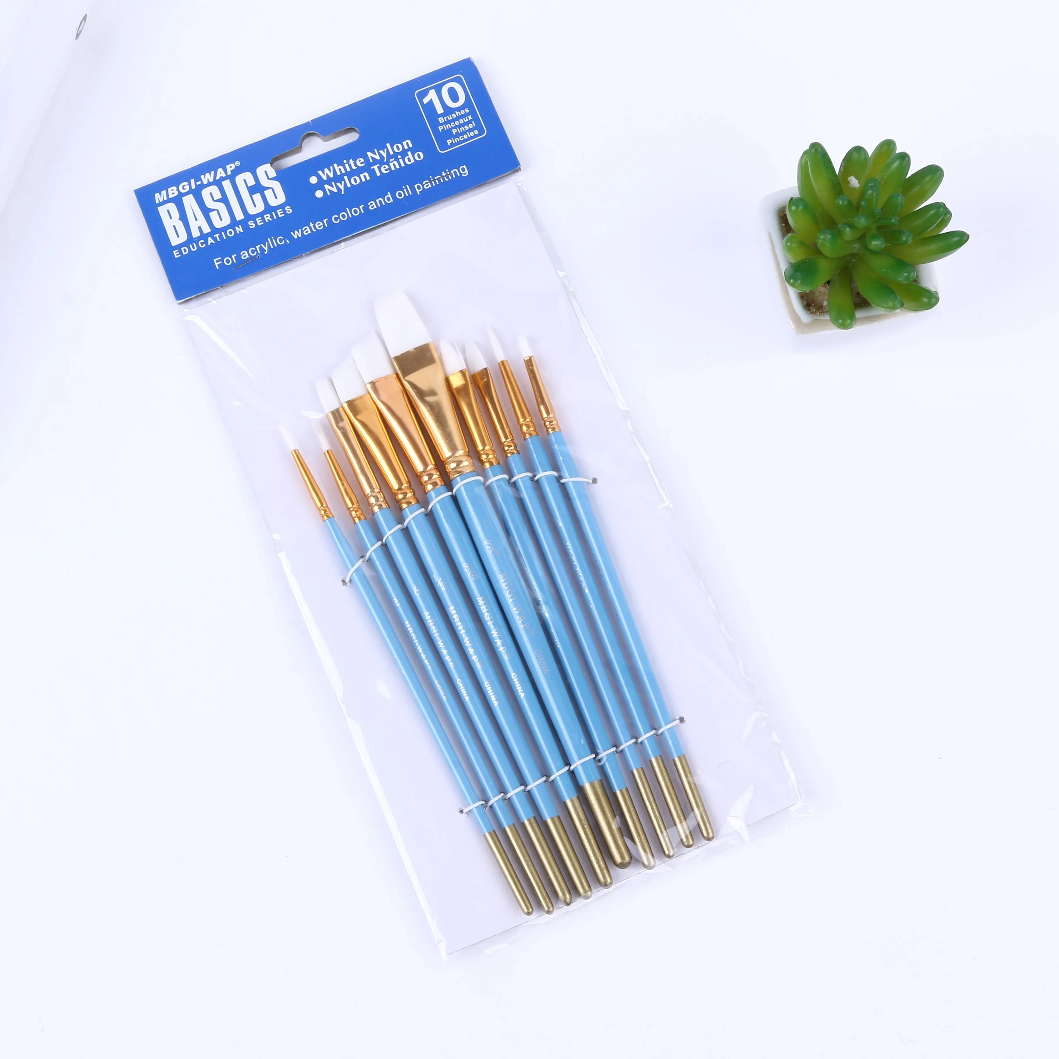 Oil paint brush student exercise art brush