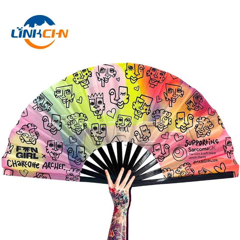 Experienced HAND FAN supplier wholesale custom hand folding fan abanicos de mano