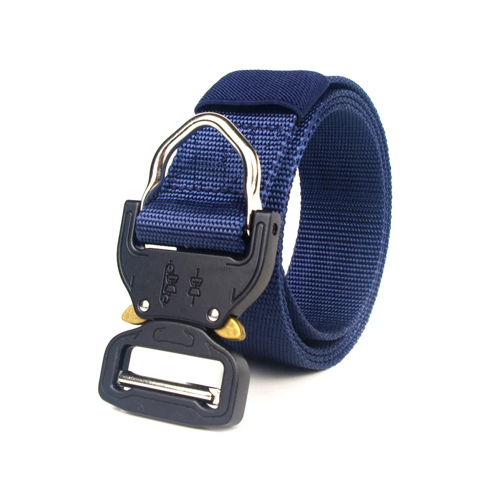 Военные нейлоновые поясные ремни быстросъемные для охоты тренировок сильной полиции мужские уличные холщовые армейские тактические ремни