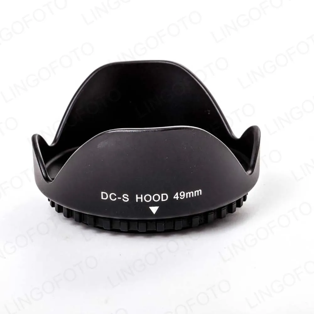 LC4131 49 мм лепестковая бленда объектива в форме цветка для Canon forNikon forSigma