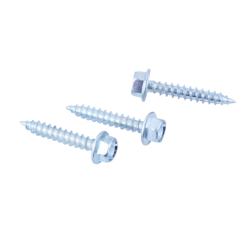 Zine Plated Metal Self Tapping Screws Customizable Specification Size Cross Recessed Countersunk Head Self Tapping Screw