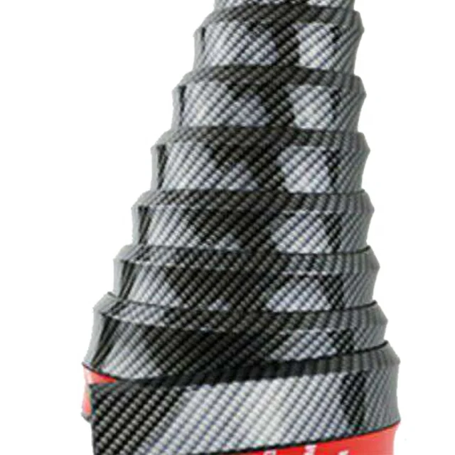 XHC Carbon car headlight decoration strip Decorative Trim Strip adhesive  anti scratch strip  Car Protector Bumper Guard