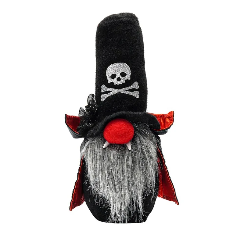 Creative Glow Faceless Doll and Candy Jar Halloween and Christmas Decoration Supplies Festive Atmosphere Gift Box