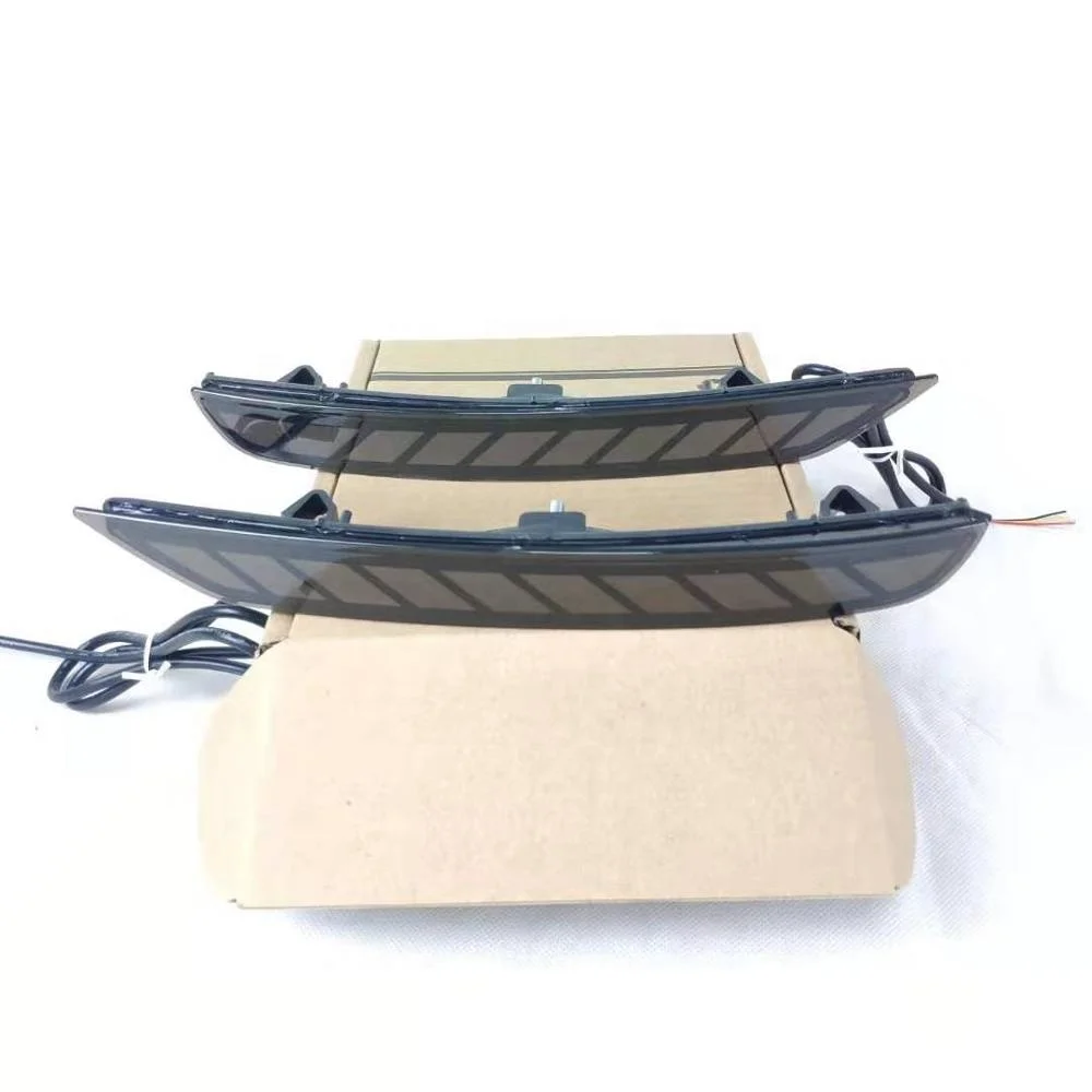 2PCS LED Rear Fog Lamp For Subaru Forester 2008 - 2016 Car LED Bumper Light Brake Light Turn Signal Indicator Reflector