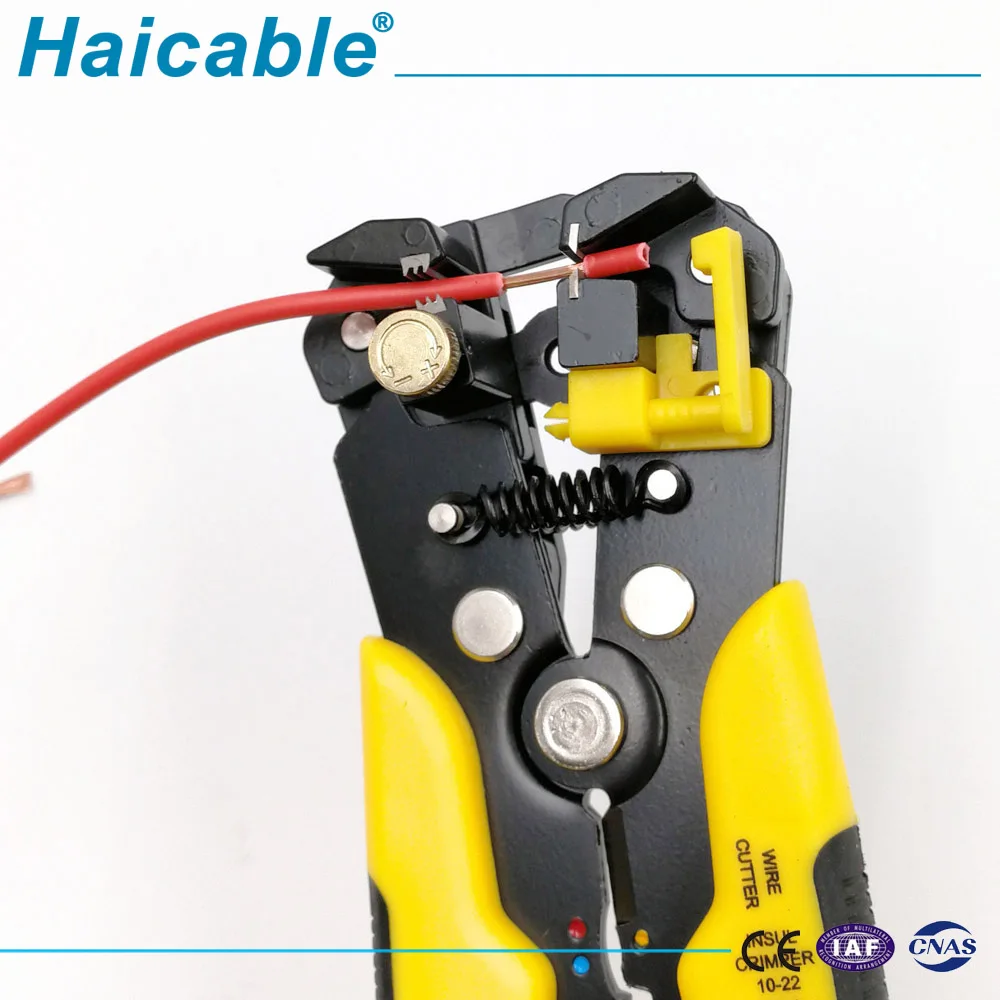 Haicable HS-056 саморегулирующийся кабель Резак щипцы для зачистки проводов 3 в 1 многофункциональные плоскогубцы