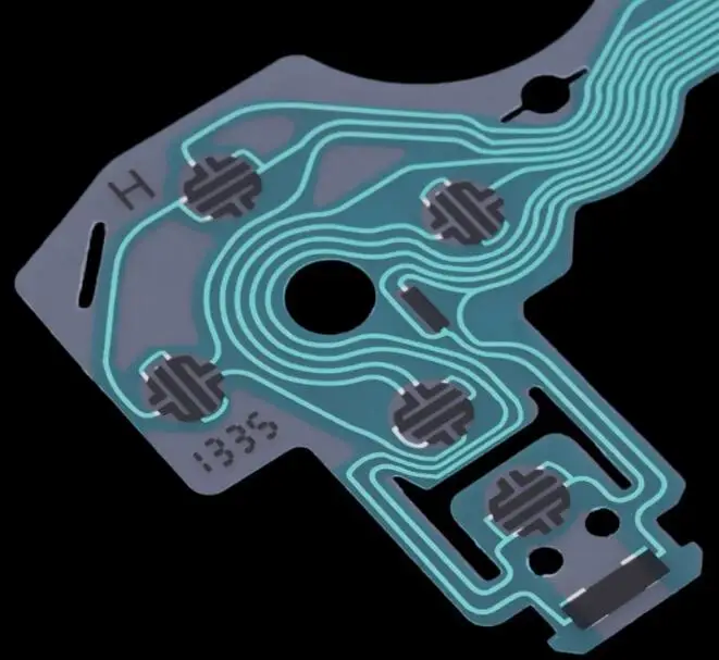 Gaming Controller Keypad Conductive Film Ribbon Flex Cable