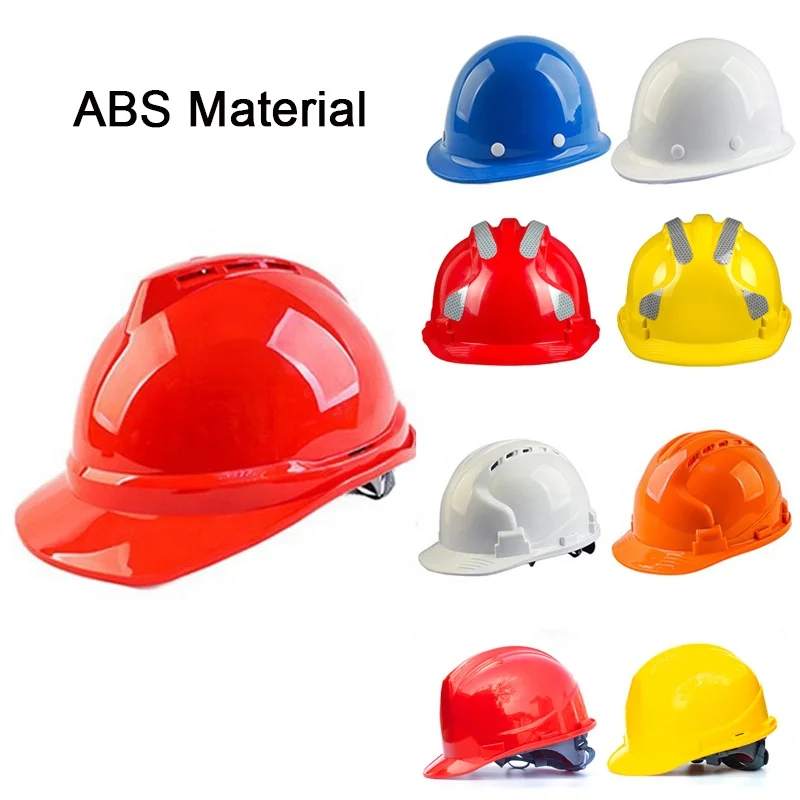 Wholesale Custom Personal Protective Equipment Safety Helmet Hard Hats Construction Reflective Safety Helmet