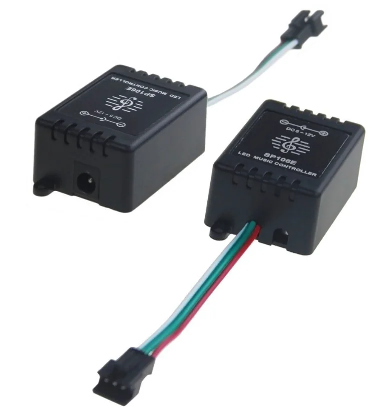 Пульт дистанционного управления Glite dark knight SP106E RGB 8key RF 5-12 В 600 пикселей поддержка индивидуального заказа Режим музыки